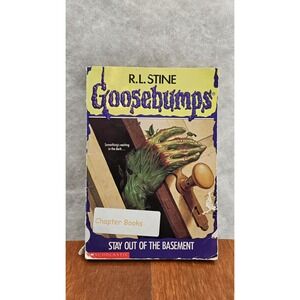 Goosebumps Stay Out of the Basement R.L. Stine Childrens Chapter Book